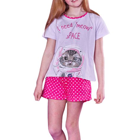 Pijama Corto Niña 7316-0