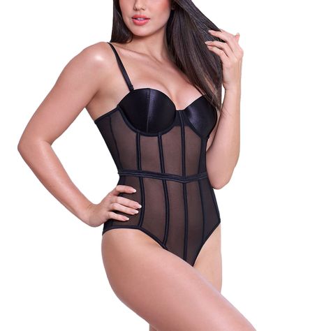 Body Mujer Tul Elasticado 30011-0