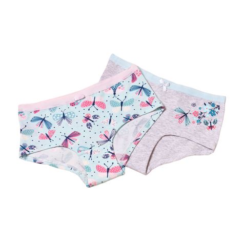 Pack Calzon Estampado Niña 4554-0