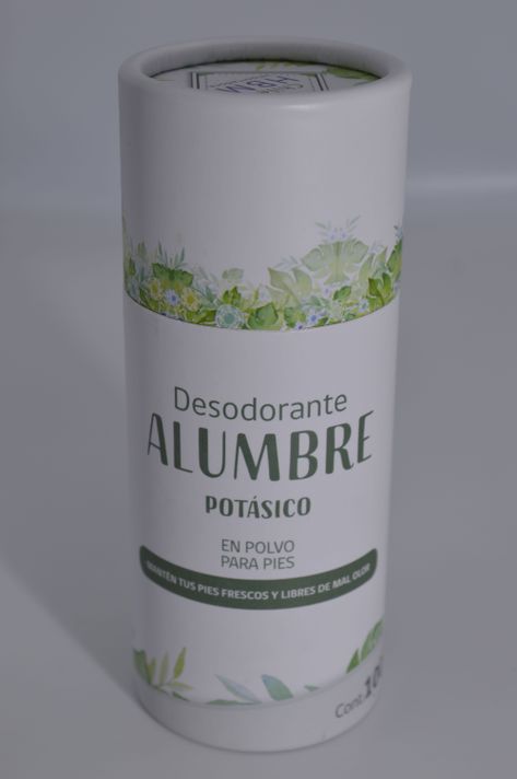 Polvo de piedra alumbre para pies-1