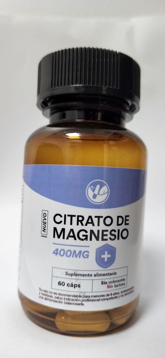  Citrato de magnesio 400mg 60 cap. -0