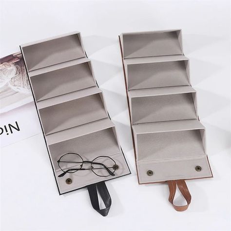 Organizador Lentes Portatil Resistente Caja Protectora Anteojos Gafas-4