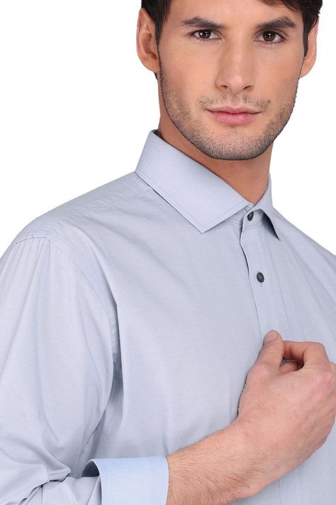 Camisa ARROW Hombre Formal Tailored Fit Cuello Italiano Sin Bolsillo-4