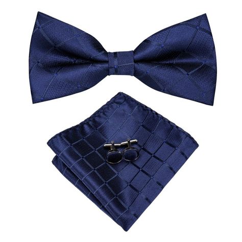 Corbatin Seda Hombre Paño y colleras Set humita-0