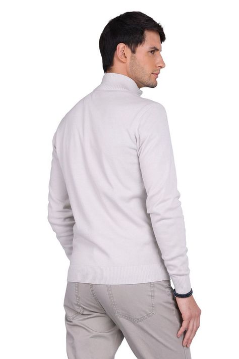 Chaleco Sweater Full Zipper ARROW Liso Algodon Regalo Hombre Casual-1