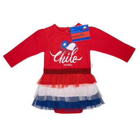 Body Chile Rojo Chile Niña-0