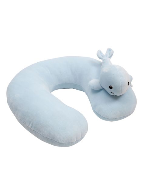 Cojin Apoyacabeza Bambino Creations Ballena Azul-0