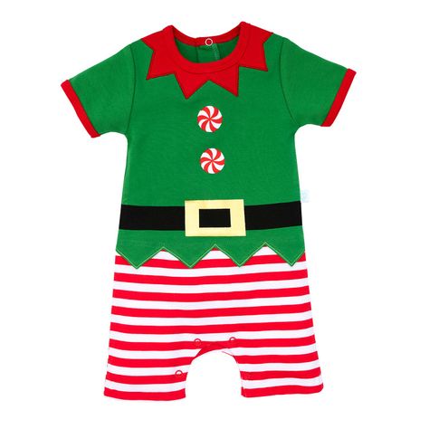 Enterito Bambino Navidad Duende Verde 12-18 Meses-1