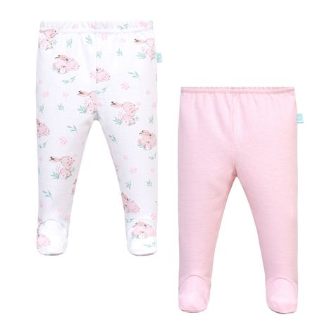 Set 2 Piezas Pantys Bambino Creations Conejo Blanco-0