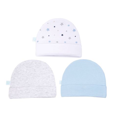 Set 3 Gorritos Bambino Celeste Estrellas Niño-1