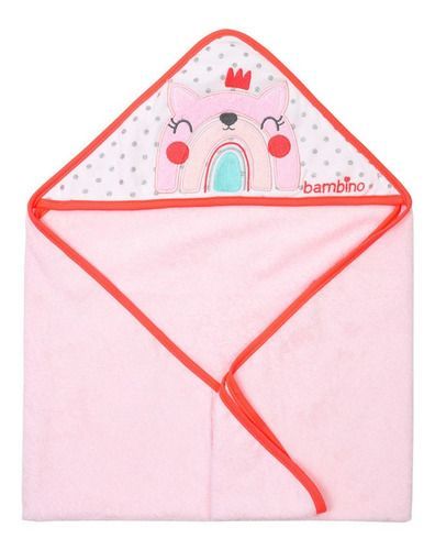 Toalla Con Capucha Bambino  Arcoiris Multicolor-0