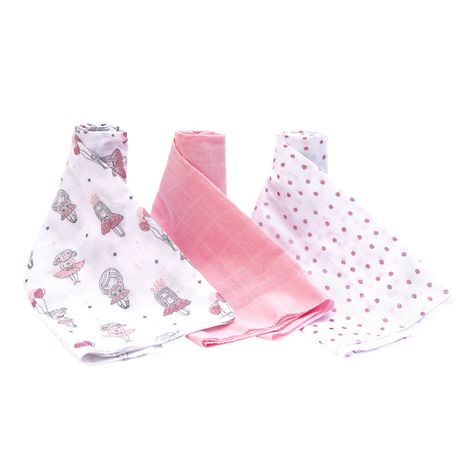 Set 3 Pañales Tuto Rosado Niñas-1