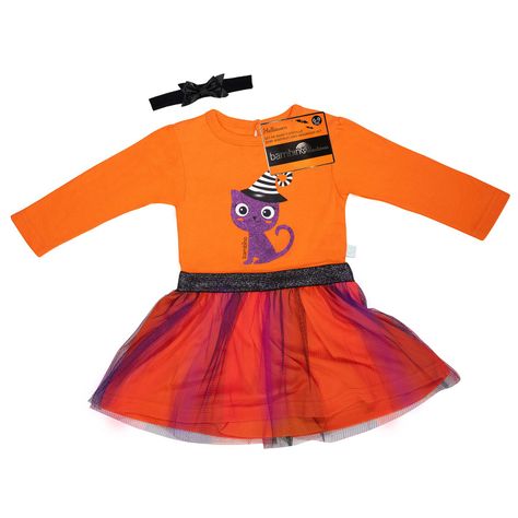 Body Halloween Gato Niña 18-24 Meses-0