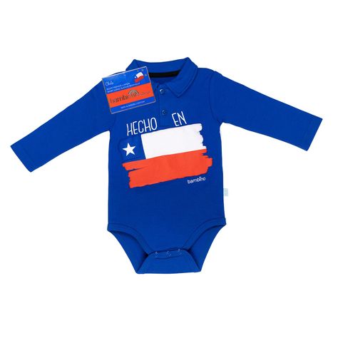 Body Chile Azul Bandera Niño-1