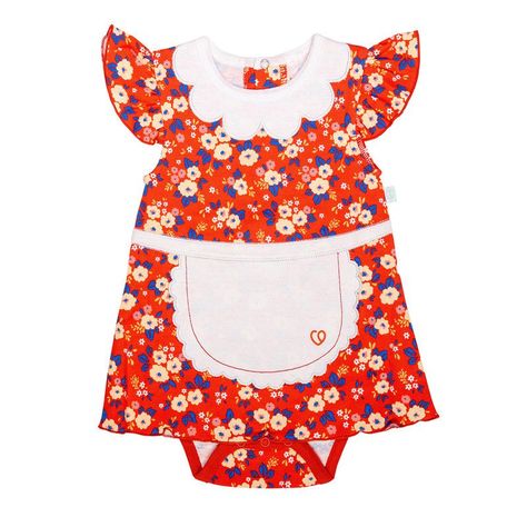 Body Huasita Chile Rojo Niña 12-18M-0