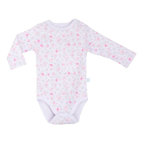 Set 2 Bodys Manga Larga Rosado Hada Niña 3 - 6 Meses-3