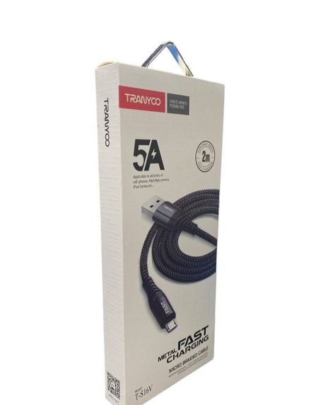 CABLE MICRO USB 5A, 2 METROS-1