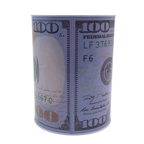 Alcancía metálica dollar 16X12cm mediana-2