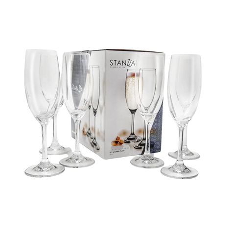 Copas Set 6 Pcs Flauta Champaña 220Ml 22Cm Alto-1