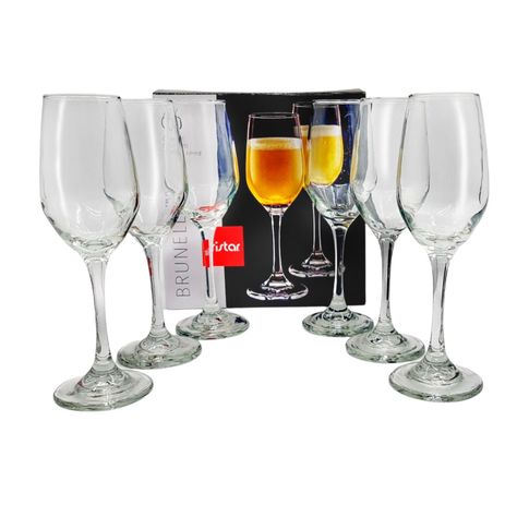 Copas Set 6 Pcs Flauta Champaña 237Ml 21Cm Alto-1