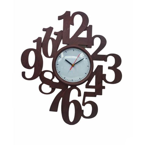 Reloj de pared mural 35x40cm pvc-0