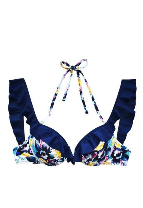 Bikini vuelos estampado negro-2