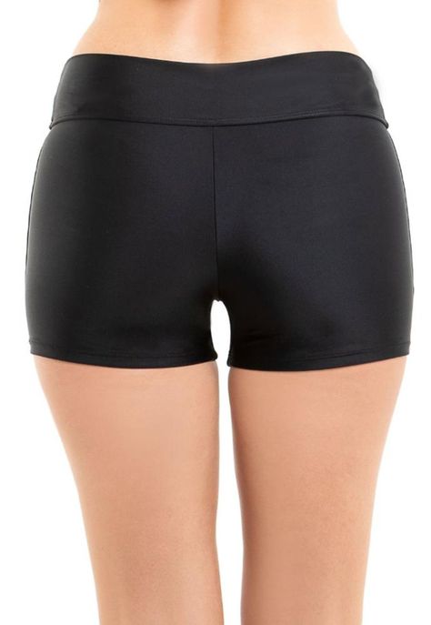 Bikini short hot pant negro-1