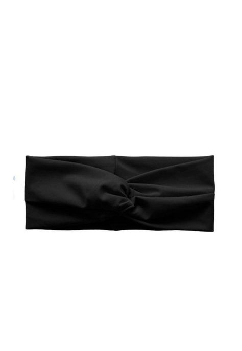 Cintillo de lycra negro-0