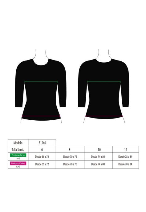 Polera de niña con protección UV color morado-1