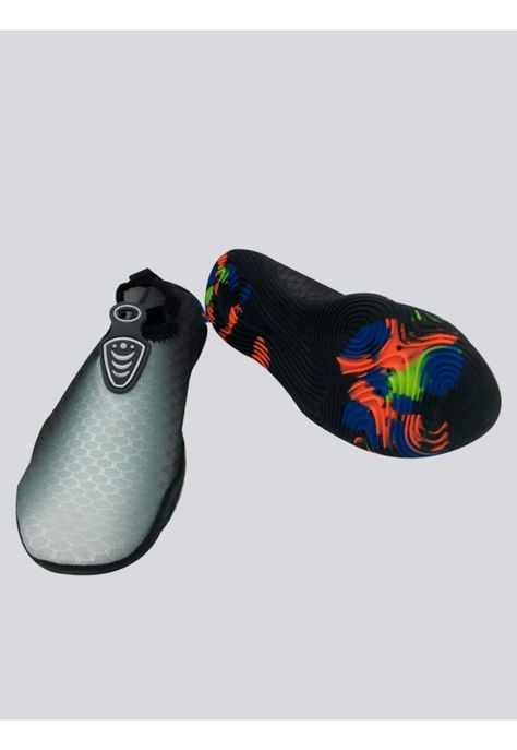 Zapatillas acuáticas para niño gris-1