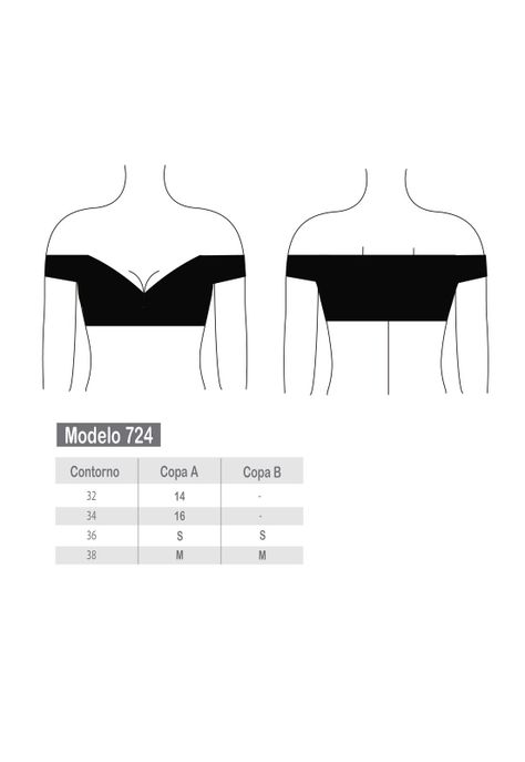 Top bikini estampado negro-1