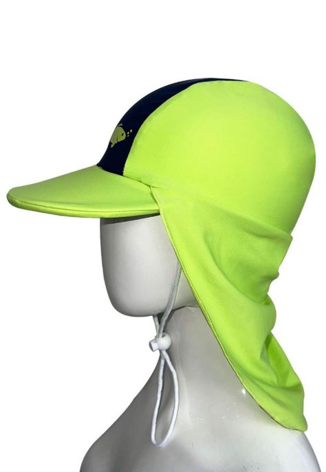 Gorro niño traje de baño verde protección solar-0