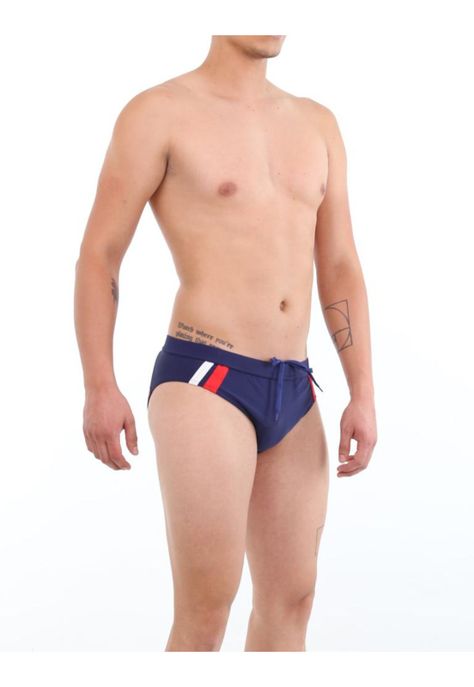 Zunga azul marino para hombres-0
