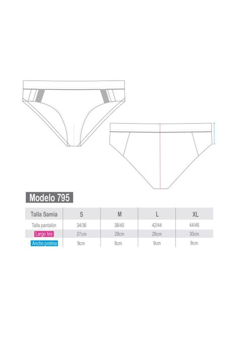 Zunga azul marino para hombres-5