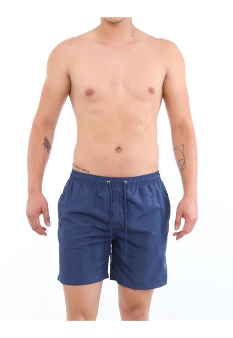 Short largo azul hombre-4