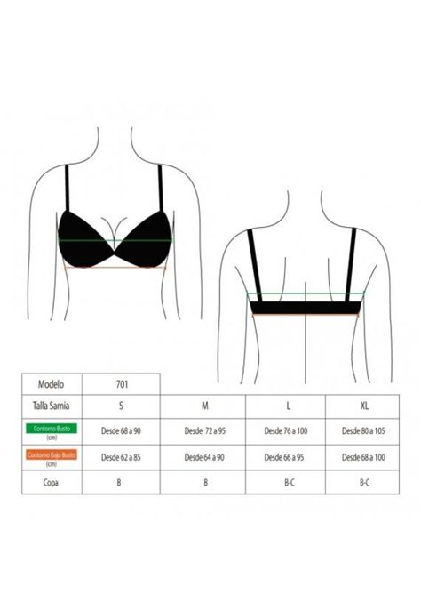 Bikini estilo sostén drapeado verde-3