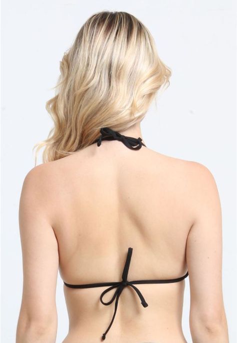 Bikini triangulo argolla negro-2