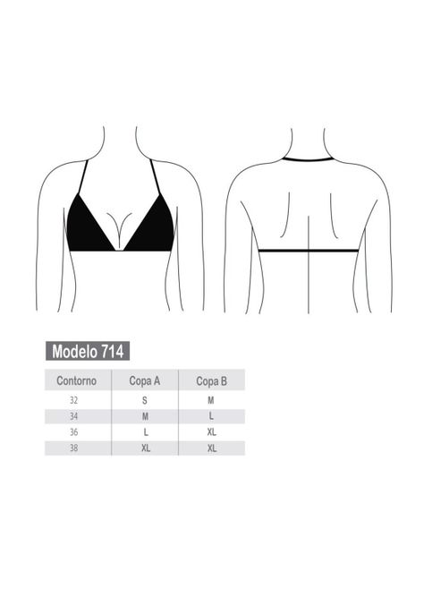 Bikini triangulo argolla negro-3