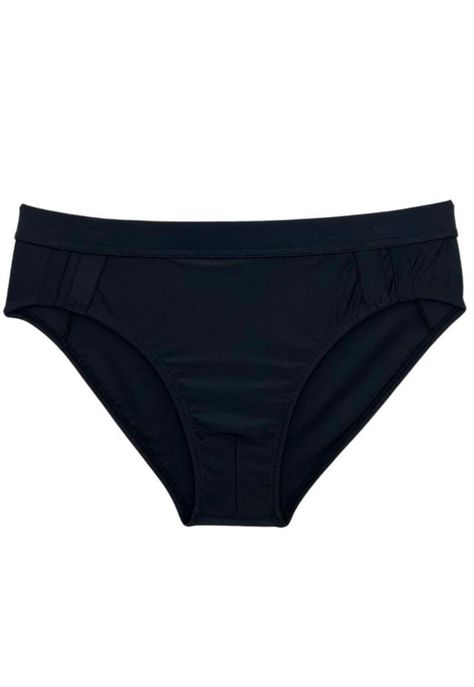 Traje de baño negro para hombres-0