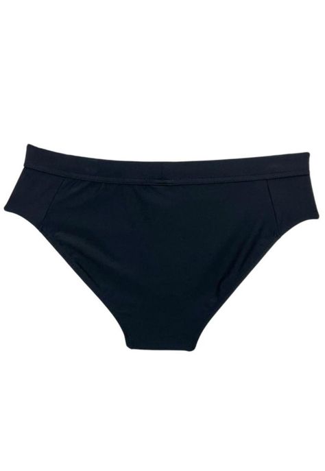 Traje de baño negro para hombres-1