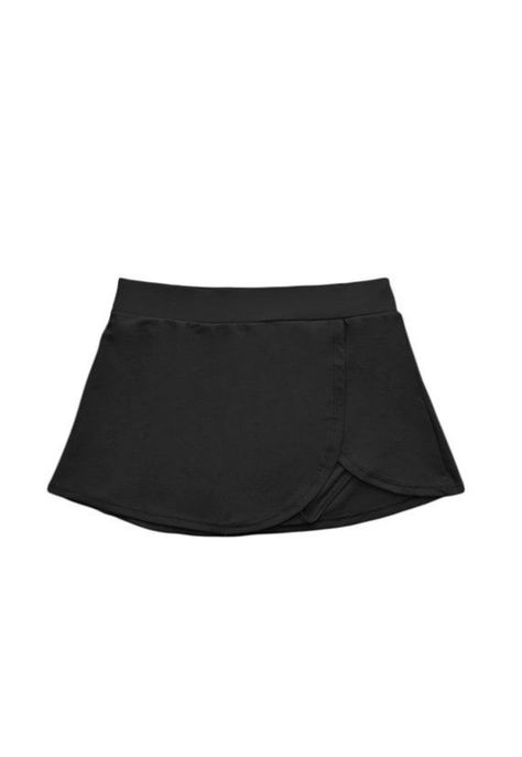 Bikini short falda negro-2