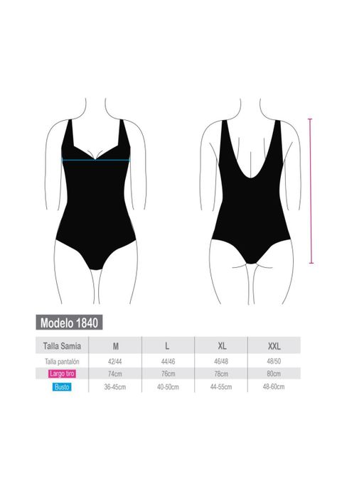 Traje De Baño Deportivo Material Resistente Diseño Costado Negro-3