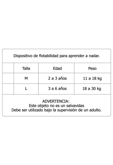 Chaqueta flotador azul niño-3