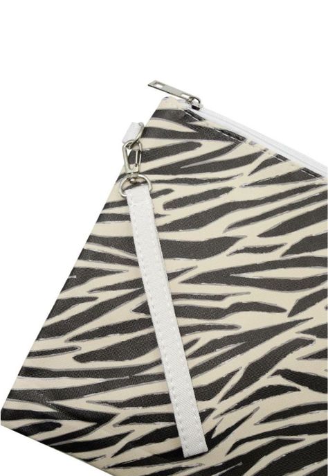 Cosmetiquero estampado zebra-1