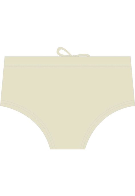 Traje de baño para hombres beige-3