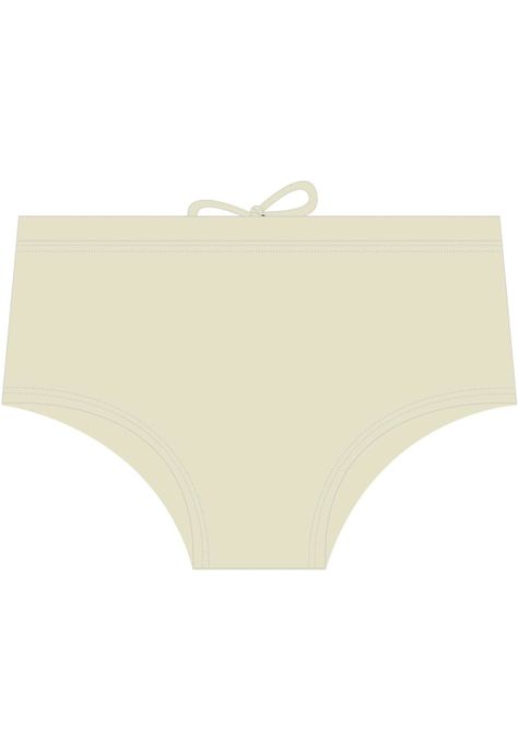 Traje de baño para hombres beige-4