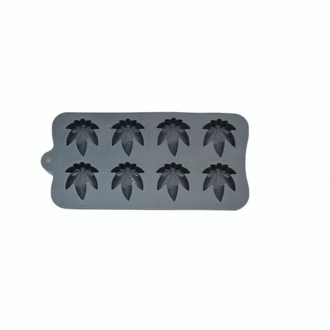 Set 2 Molde De Chocolate Hoja Arce 8 Cavidades-1
