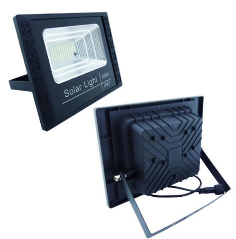 PROYECTOR SOLAR LED 60W CON PANEL PVC 111 LED 21X 16CM CONTROL-1