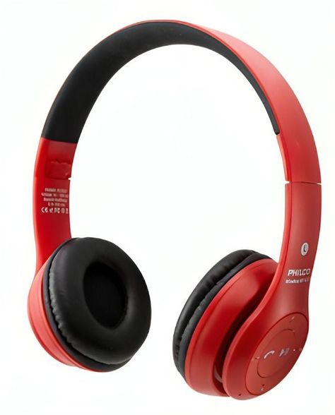 AUDIFONO CINTILLO PHILCO AUDIO ROJO-0