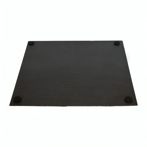 PLATO CUADRADO PIEDRA PIZARRA 25 CM WAYU-0